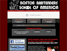 Tablet Screenshot of bostonbartender.com